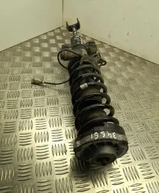 Front shock absorber with coil spring