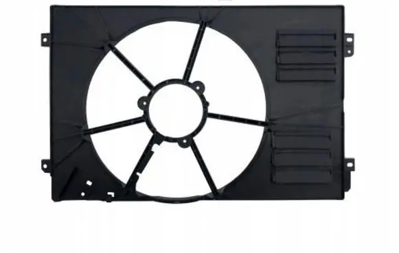 Seat Altea Radiator cooling fan shroud 1K0121205AC 1K0121207BA