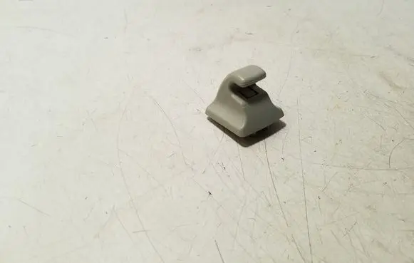 Sun visor clip/hook/bracket