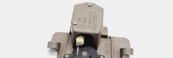 Fuel tank cap lock motor