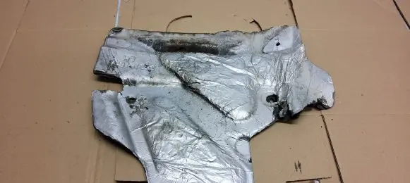 Jeep Grand Cherokee Heat shield in engine bay 553151854LH