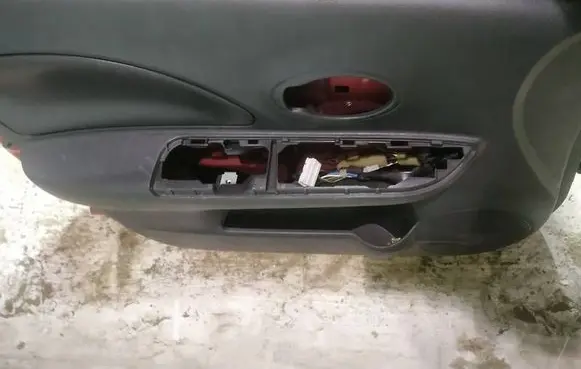 Nissan Micra Front door card panel trim 