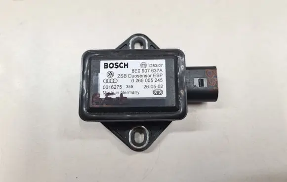 Volkswagen PASSAT B5.5 ESP acceleration yaw rate sensor 8E0907637A 0265005245