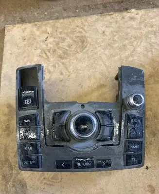 Audi A6 S6 C6 4F Central console control unit 4F1919610
