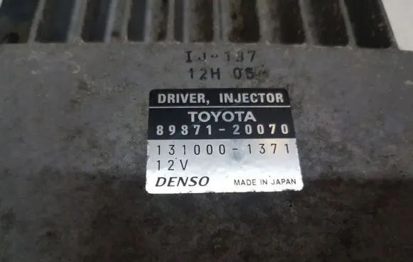 Lexus IS 220D-250-350 Fuel injection control unit/module 8987120070 1310001371