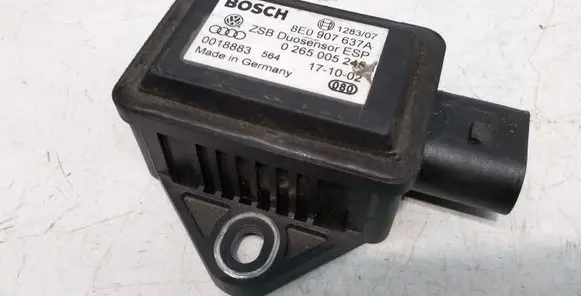 Audi A4 S4 B6 8E 8H ESP acceleration yaw rate sensor 8E0907637A 0265005245
