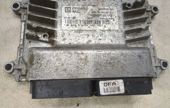 Chevrolet Spark Engine control unit/module 25184853 5WY1K73A 96958816