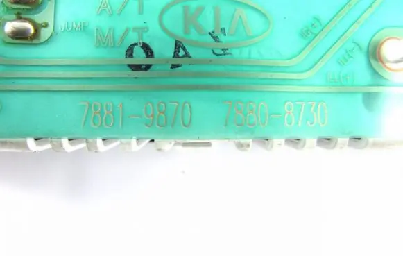 KIA Carens I Speedometer (instrument cluster) 78819870