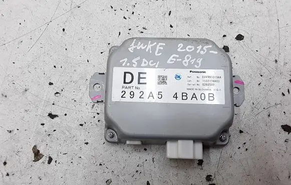 Nissan Juke I F15 Camera control unit module 292a54ba0b