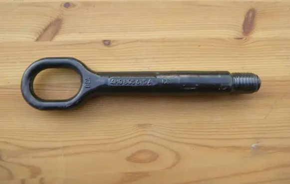 Volkswagen Touareg III Towing hook eye 4H0805615A