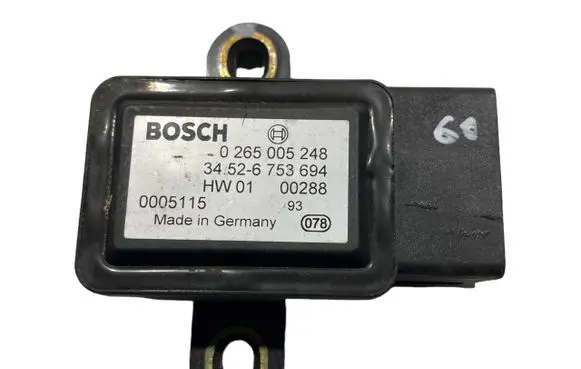 BMW X5 E53 ESP acceleration yaw rate sensor 6753694 34526753694 0265005248