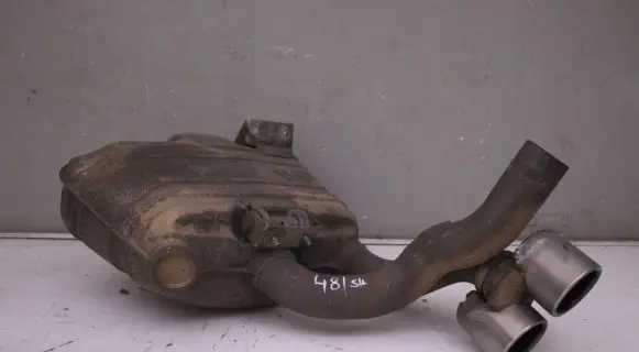 Porsche 911 997 Rear muffler/silencer tail pipe 