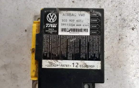 Volkswagen PASSAT B6 Airbag control unit/module 3C0909605J 0306290P 391130