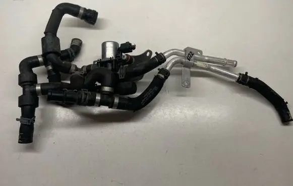 Coolant heater control valve