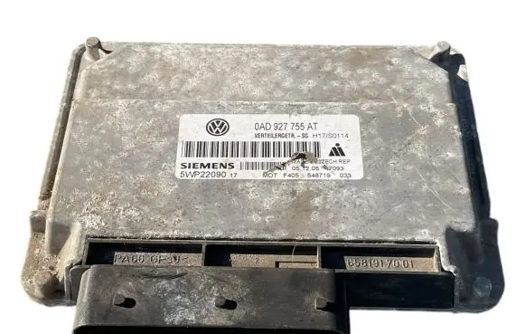 Volkswagen Touareg I Gearbox control unit/module 0AD927755AT 5WP22090