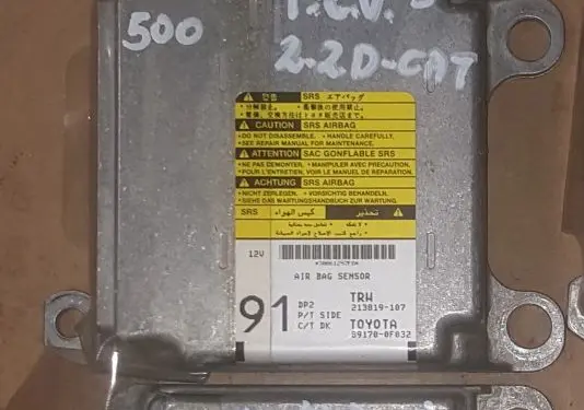 Toyota Corolla Verso AR10 Airbag control unit/module 891700F032 213819107