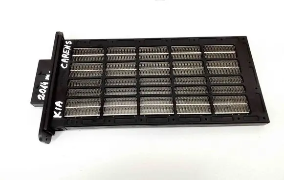 Electric cabin heater radiator
