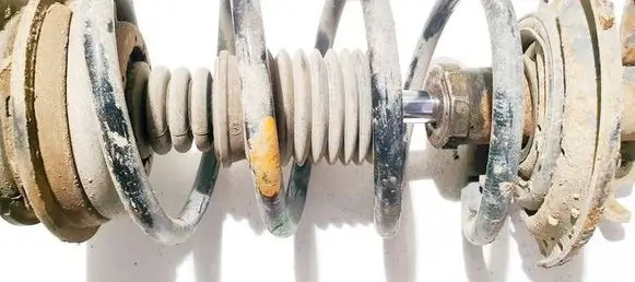 Front coil spring