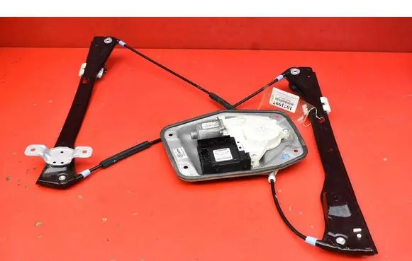 Volkswagen Golf V Front door window regulator with motor 1K3837461B