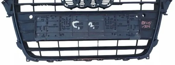 Audi A4 S4 B8 8K Front bumper upper radiator grill 8k0853651e