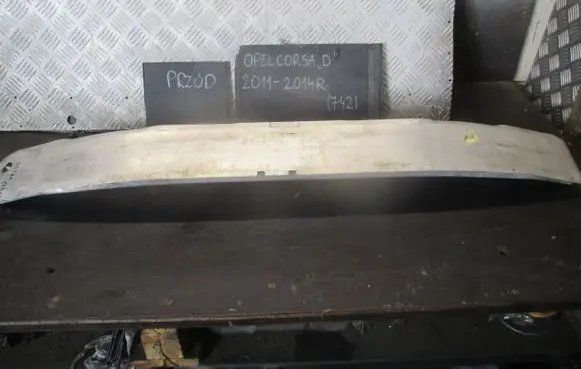 Opel Corsa D Front bumper cross member 13191879