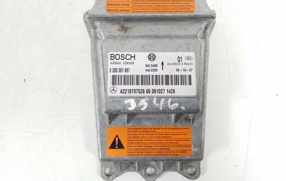 Mercedes-Benz S W221 Airbag control unit/module A2218707526