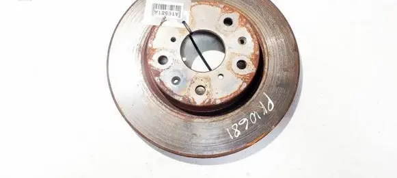 Fiat Sedici Front brake disc ventiliuojamas