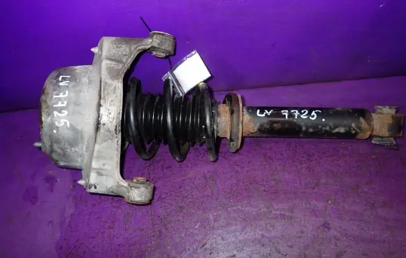 Peugeot 407 Front shock absorber with coil spring