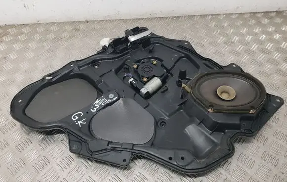 Mazda 3 I Rear door window regulator with motor BP4K7397X CM011750