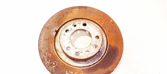 Citroen C4 II Picasso Rear brake disc neventiliuojamas