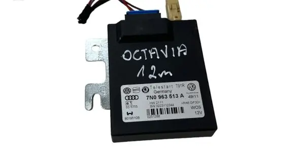 Skoda Octavia Mk2 (1Z) Auxiliary heating control unit/module 7N0963513A 9019510B 0223112344