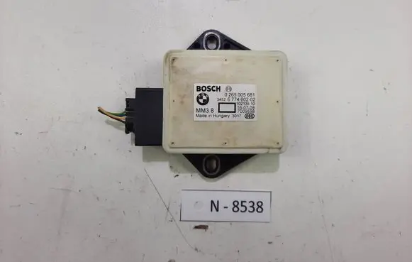 BMW 5 E60 E61 ESP acceleration yaw rate sensor 0265005681