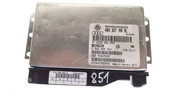 Audi A6 S6 C5 4B Gearbox control unit/module 4B0927156BL 0260002514