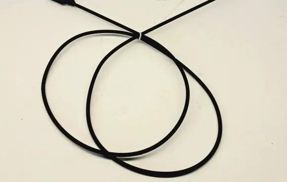 Skoda Fabia Mk2 (5J) Engine bonnet/hood lock release cable 5J0823531C