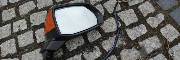 Audi Q7 4M Wing mirror glass 4M0857536M
