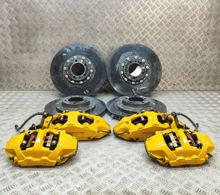 Porsche 911 992 Brake discs and calipers set 992615105CB 992615106CB