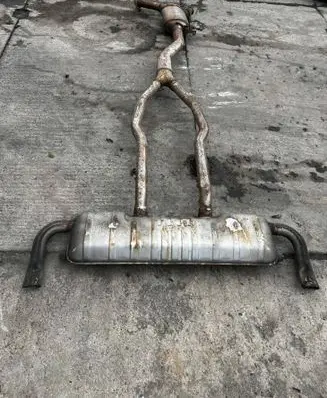 Mercedes-Benz GLS X166 Muffler/silencer A1664903900
