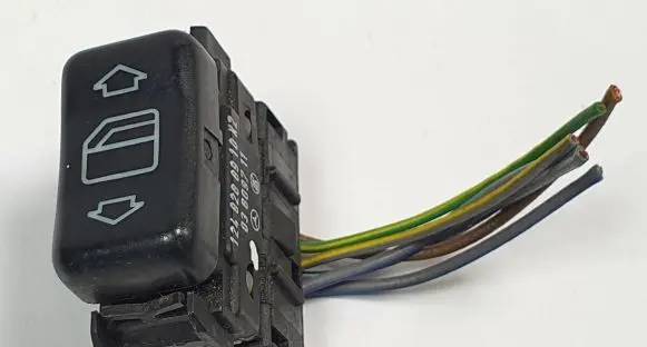Mercedes-Benz E W124 Electric window control switch 1248209310