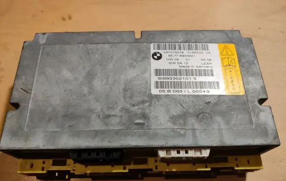BMW 7 E65 E66 Airbag control unit/module 65776933021