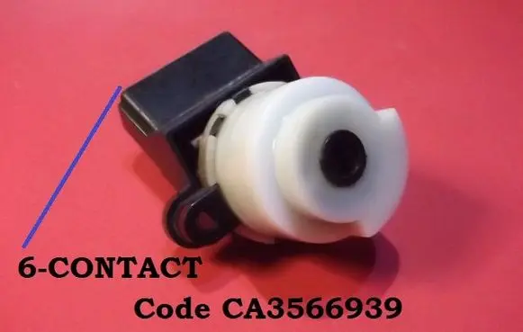 Mazda 323 Ignition lock contact CA3566939