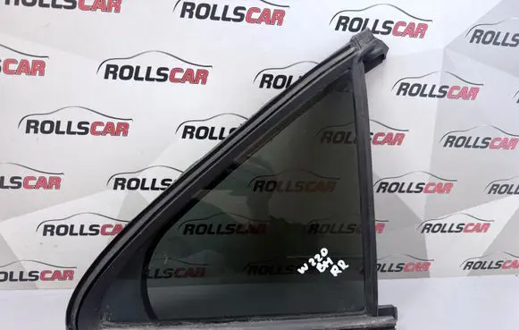 Mercedes-Benz S W220 Rear vent window glass 43R001017 VSGWD2121 AS2M520DOT25