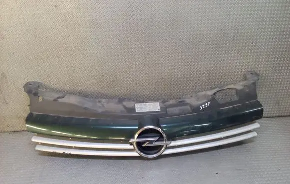 Opel Astra H Front bumper upper radiator grill 13108463
