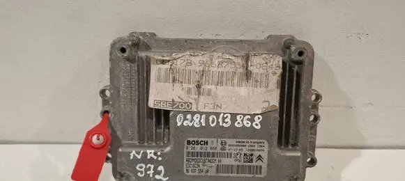 Citroen C4 I Engine control unit/module 0281013868 9653958980 9663755480