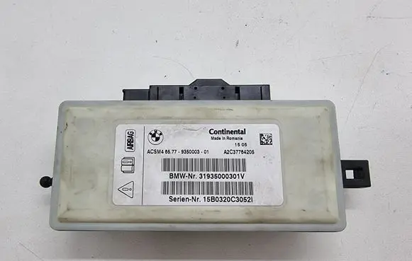 BMW 5 F10 F11 Airbag control unit/module 9350003 65779350003
