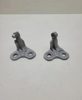 Front door hinge set