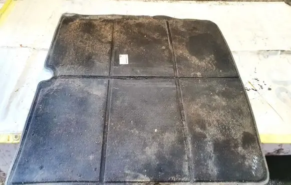 Audi A4 S4 B6 8E 8H Trunk/boot mat liner 13129155