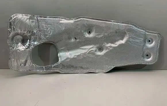Heat shield in engine bay
