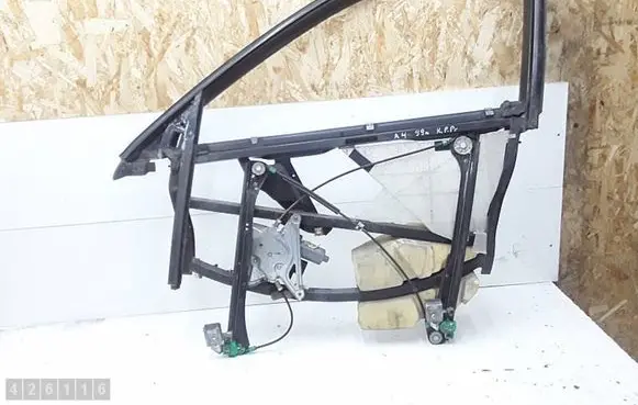 Audi A4 S4 B5 8D Front door window/glass frame 8D0837753C