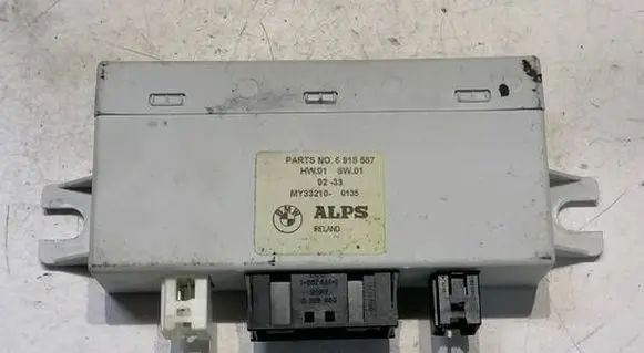 BMW 7 E65 E66 Seat control module 6918567 MY33210 19674411