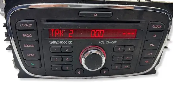 Ford Galaxy Radio/CD/DVD/GPS head unit BS7T18C815AG 6000CD 10R035350